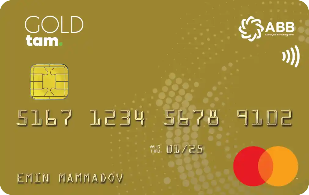 TamKart MasterCard Gold PayPass - Debet