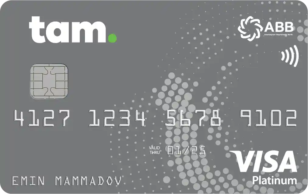 TamKart VISA Platinum PayWave - Debet,  TamKart VISA Platinum Debet