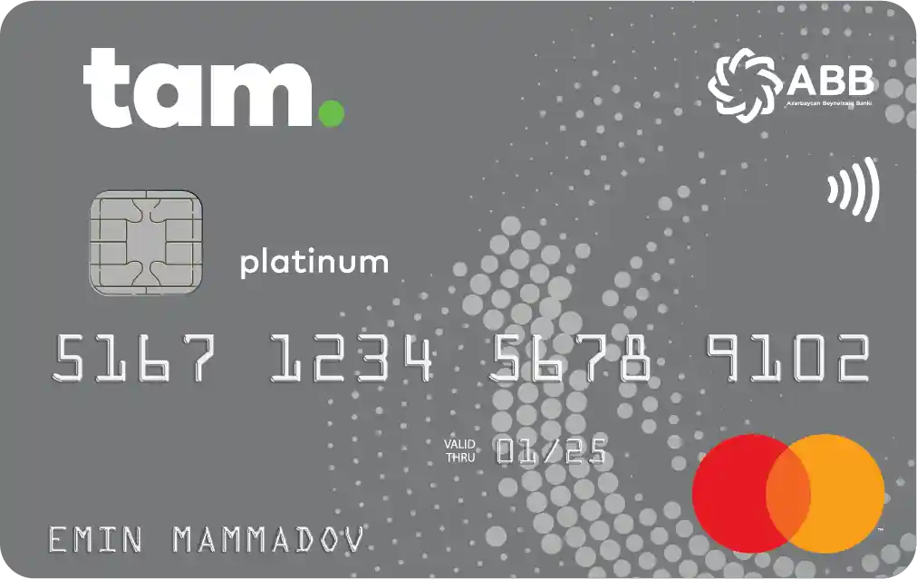 TamKart Platinum Mastercard Debet, TamKart Platinum PayPass - Debet